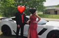 Long Red One Shoulder High Slit Prom Dress Size 2 Formal Gown Event
