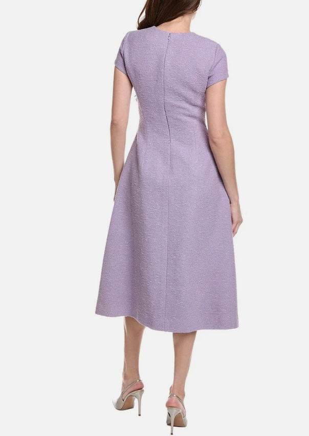 Oscar De La Renta Tweed Silk & Wool-Blend Midi Dress Women's